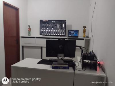 Studio da Web Rádio Arauto
